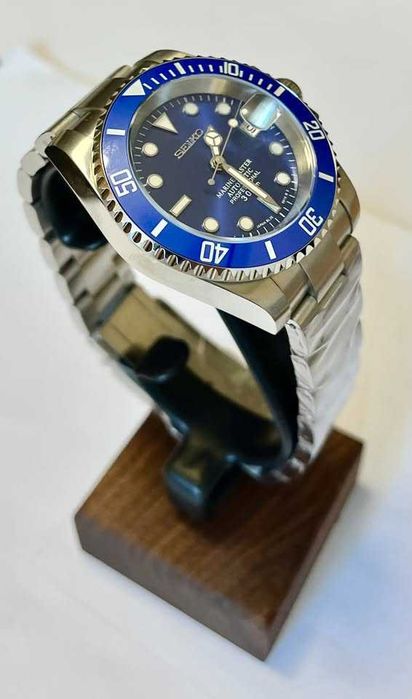 Нов часовник Marinemaster Blue (Seiko custom mod)
