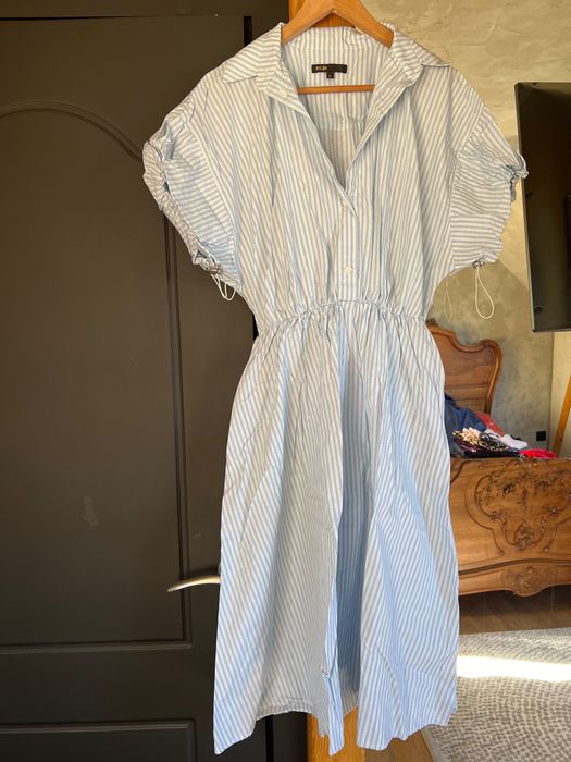 Кожена рокля Trina Turk,Maje,Balzac,Sandro