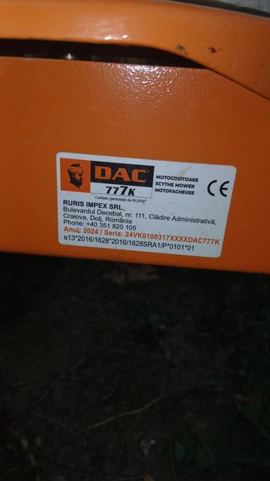 Cositoare Dac 777k