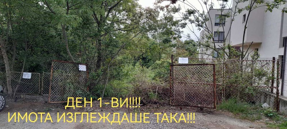 Дробилка за клони. Почистване на запустели терени и дворове