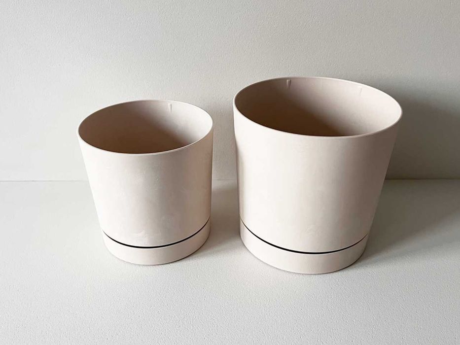 Сет 2 бр. саксии Tubo ∅ 11, ∅ 13 см