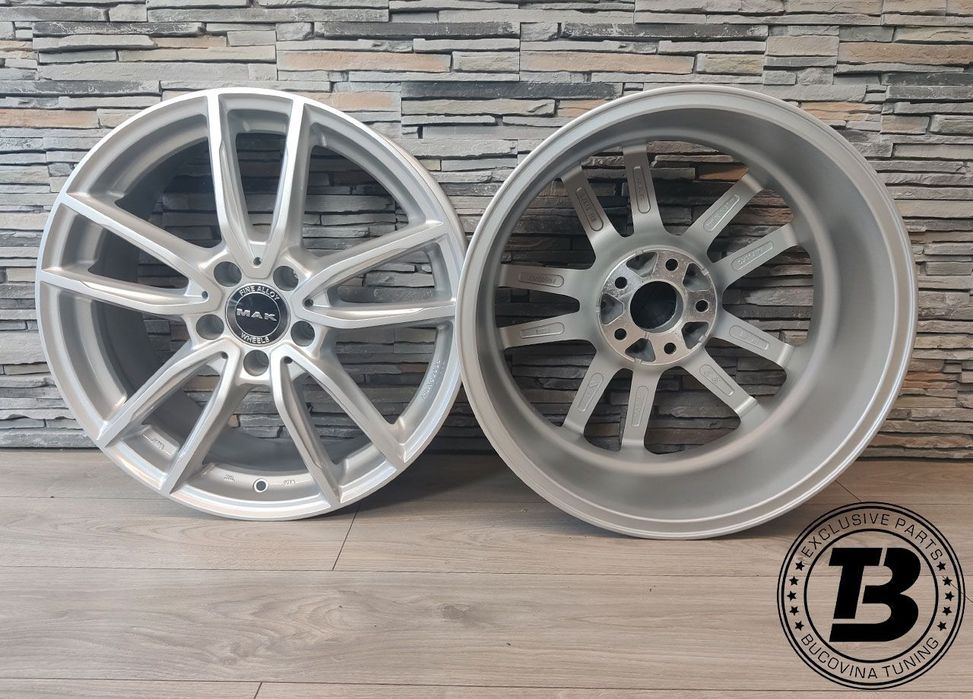 Set Jante MAK EVO SILVER R18 8J / 9J 5X112