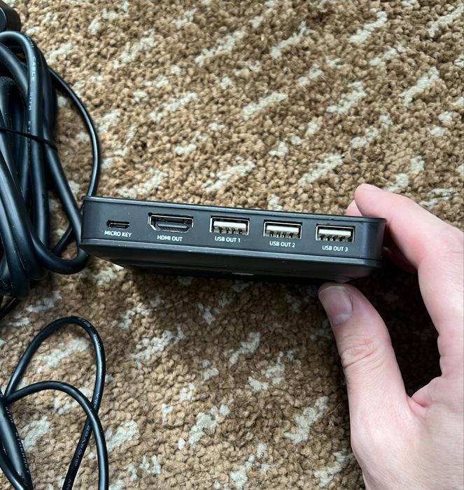 HDMI KVM Switch, USB and 4K