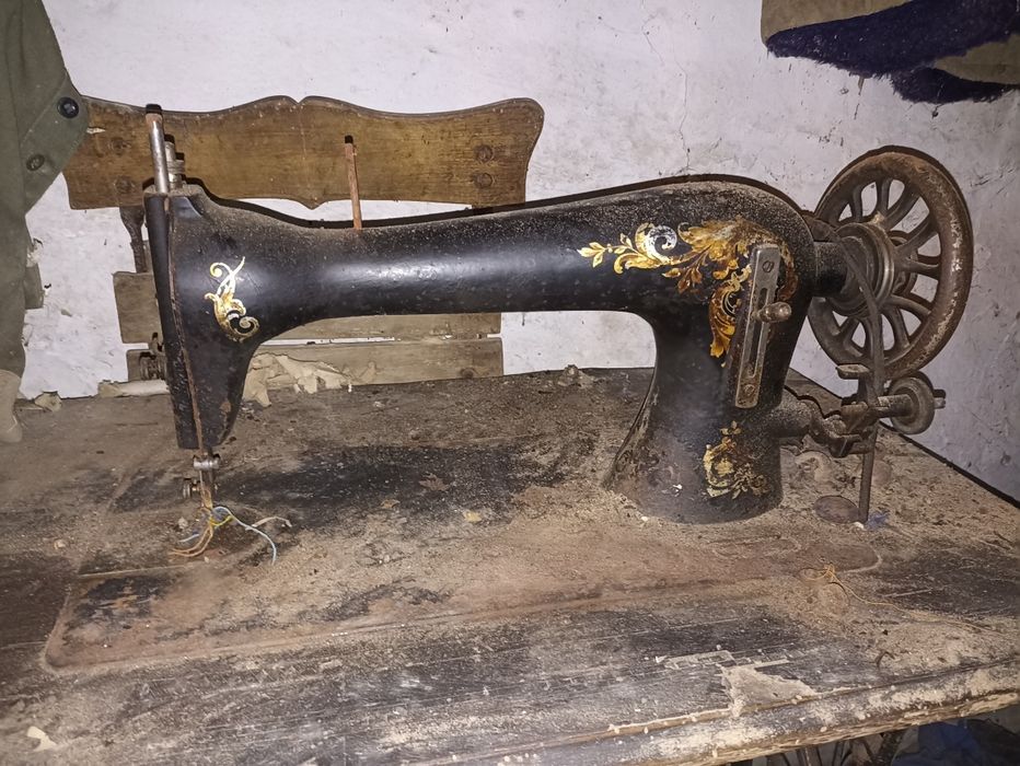 Шивна Машина, Антика, Декор, Крачна Шевна Машина