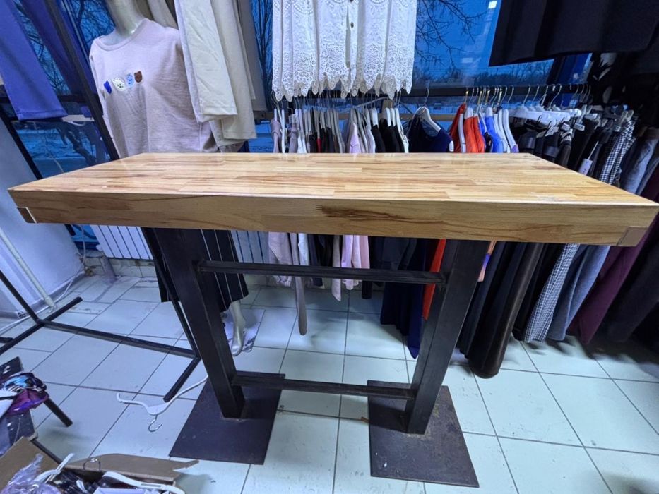 Деревянная столещница (барный стол)