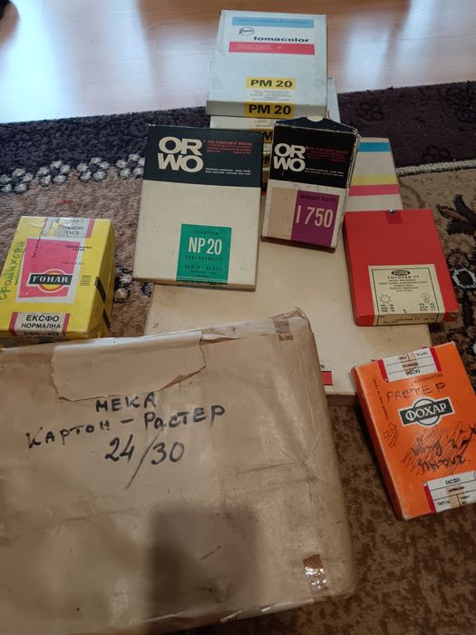 Фотографска ретро хартия.