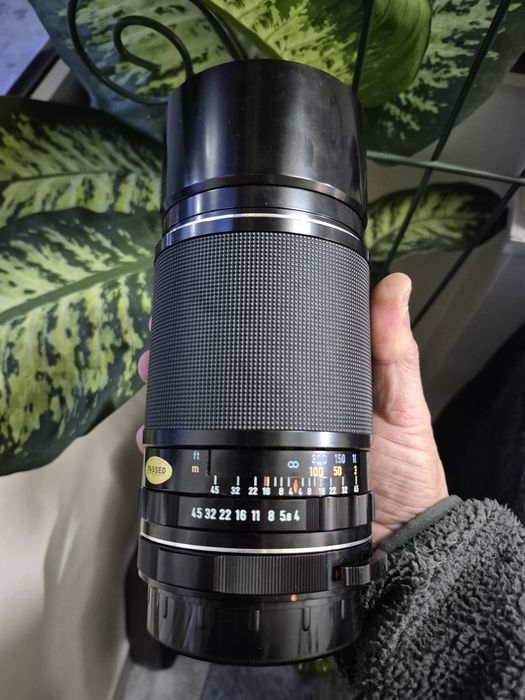 Obiectiv Super Multi Coated Takumar 6x7 300mm f4 si extender 2x