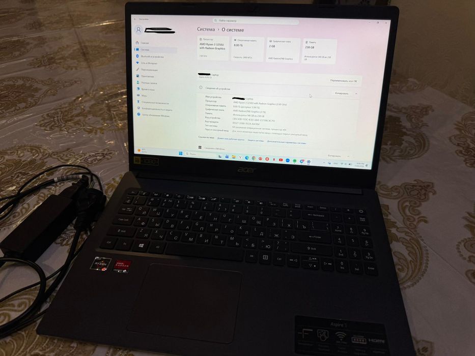 Ноутбук бу Aspire 3