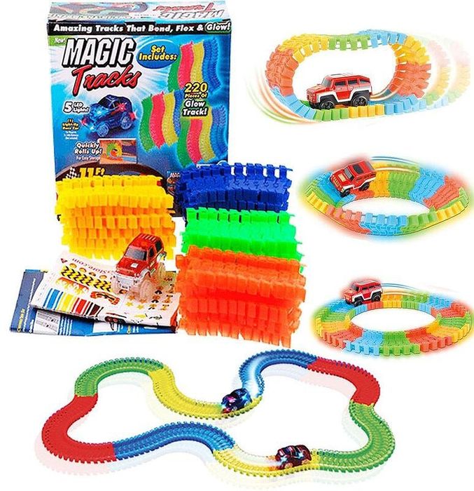 Светеща писта 220 части Magic Tracks 335см