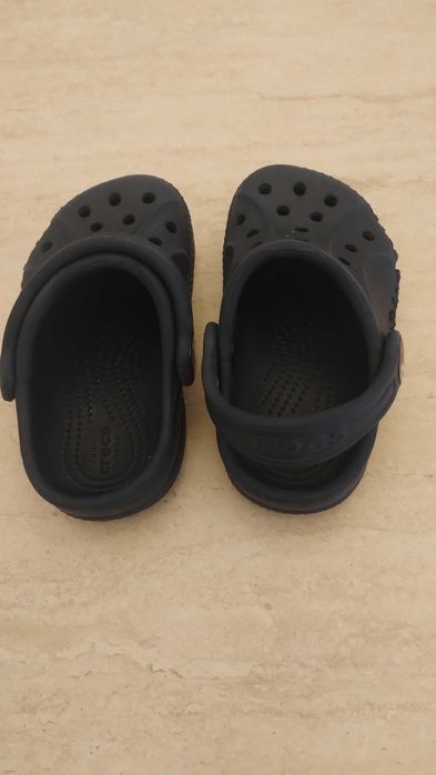 Детски сандали CROCS - светлосини и тъмносини №22