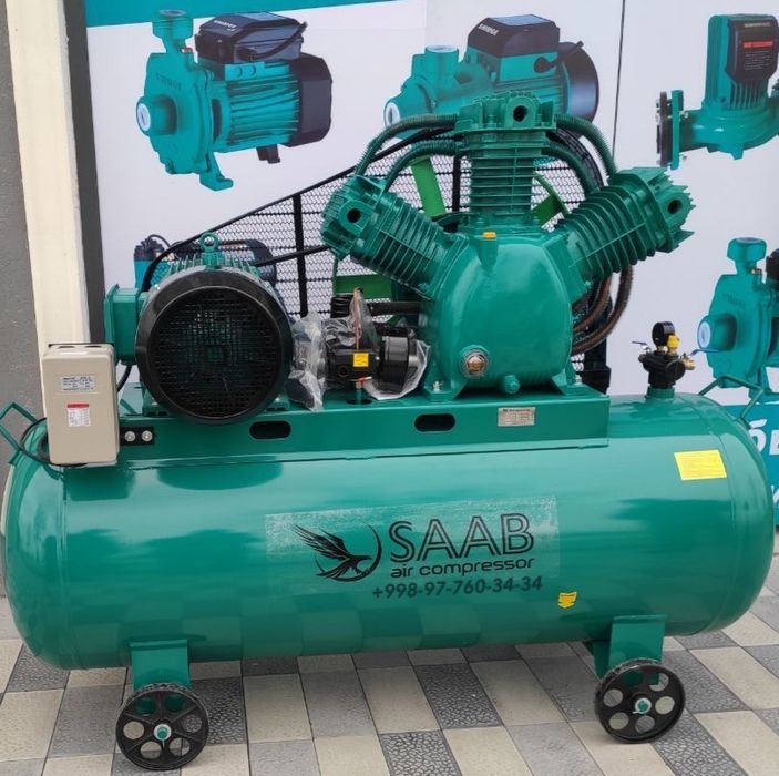 Воздушный Компрессор 300л SAAB Kompressor / Kafolat 6oy