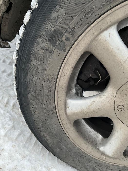 Ауди диски 5*112 R15 195/65 зима нокиа