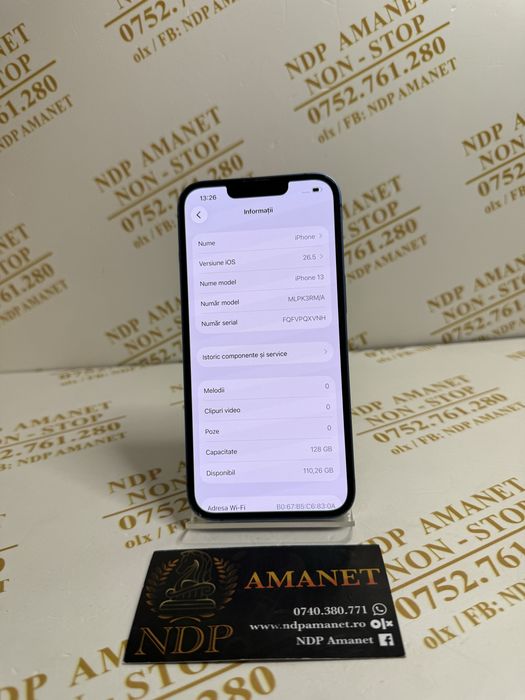 NDP Amanet Braila Iphone 13 (60100)
