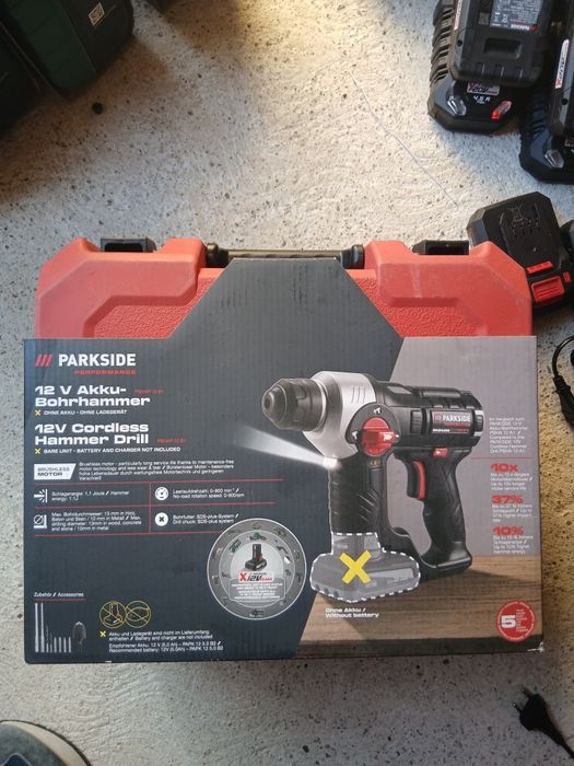 Rotopercutor parkside performance 12v