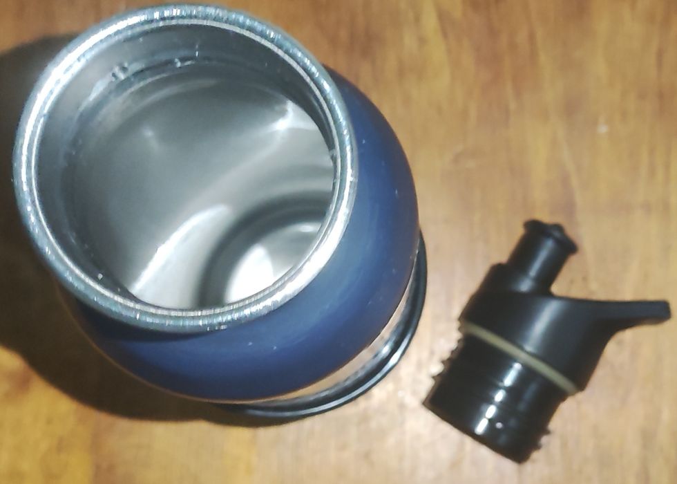 Термос велосипедный. Алюминий. Фирменный. Киянка