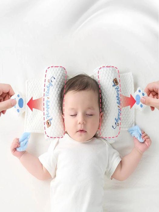 Мягкая ортопедическая подушка для детей 0-3 лет.