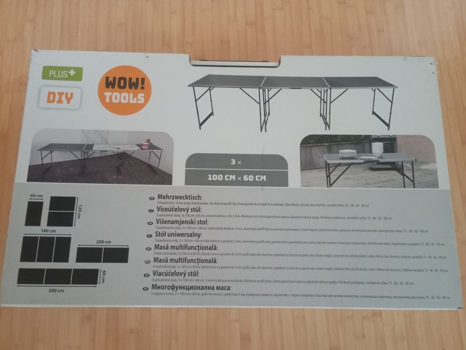 Masa pliabila multifuncțională nouă