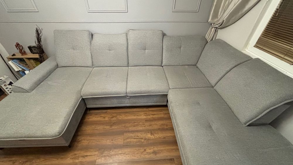 П-образен диван с гаранция