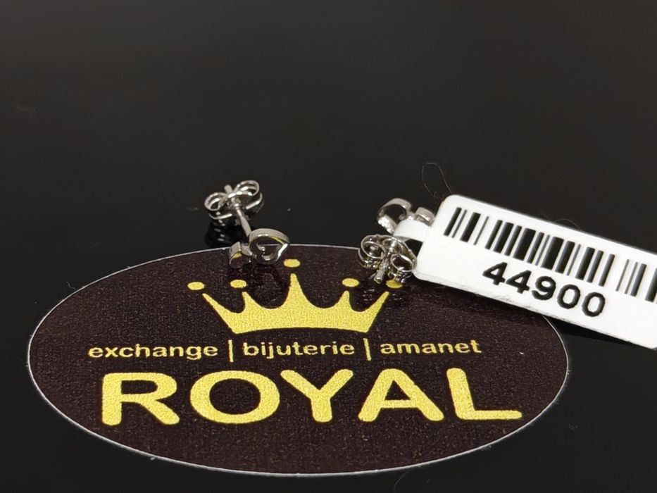 Bijuteria Royal: Cercei aur 14k/0.42 gr