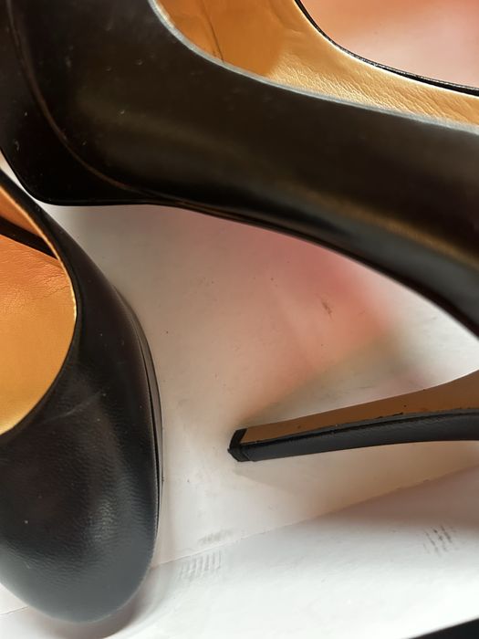 Nine west официални черни кожа