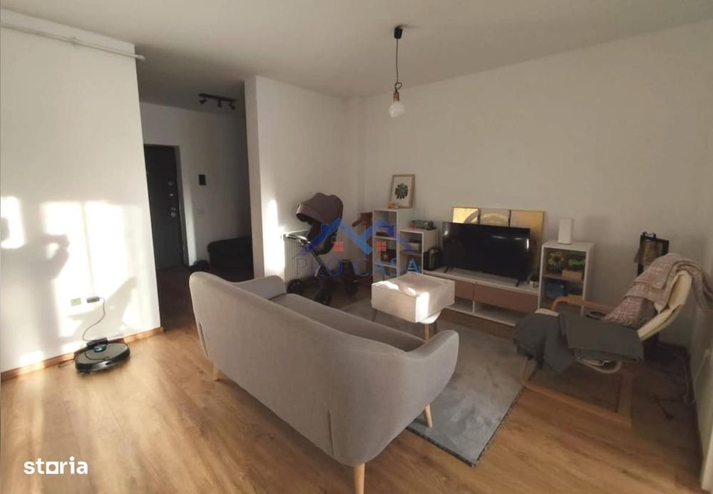 Apartament in bloc nou, 2 camere + birou, et.3, parcare,