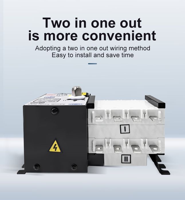 250А ATS, Ум Шалтер, Автоматично включване на резерва