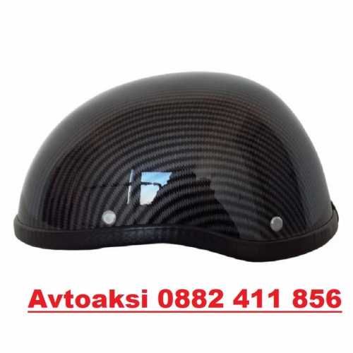 Каска за мотор тип канче/чопър- 2498