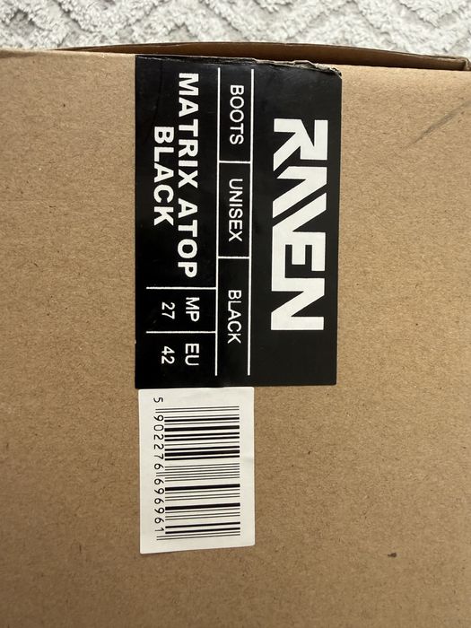Boots snowboard Raven Matrix ATOP Black – mărimea 42 – sistem ATOP