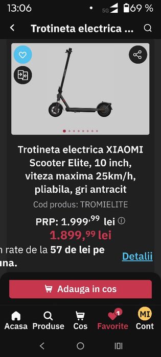 XIAOMI Scooter Elite