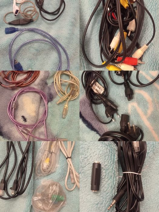 Провода, шнуры, коннекторы итд