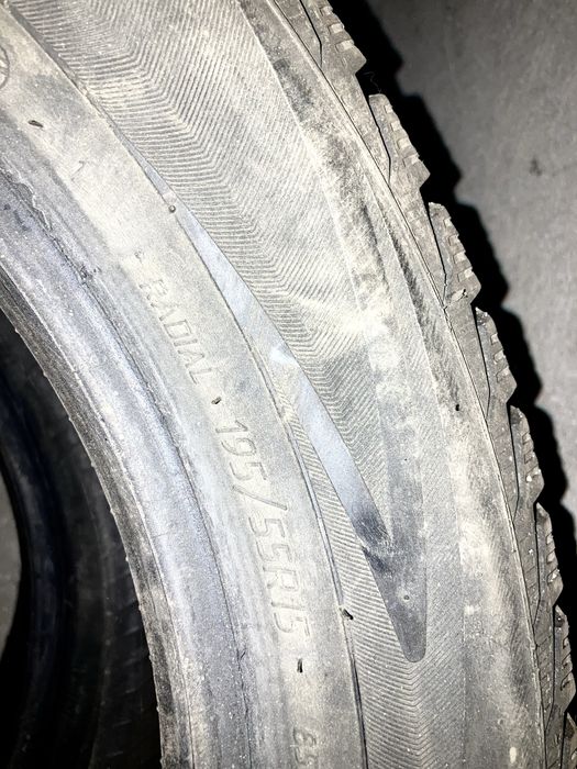 Продам шины зимние R15 195/55
