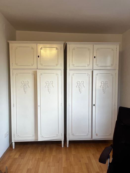 Vând mobilă de dormitor , set, lemn masiv