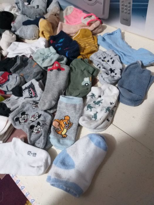50 Perechi De Sosete Pentru Copii 1 si 4 ani Noi