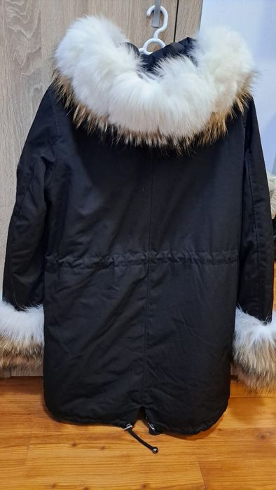 Палто с естествен пух