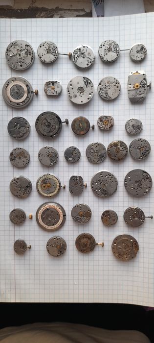 Соат механизмами запчастлари.