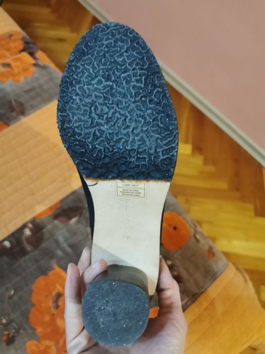 Боти естествен велур