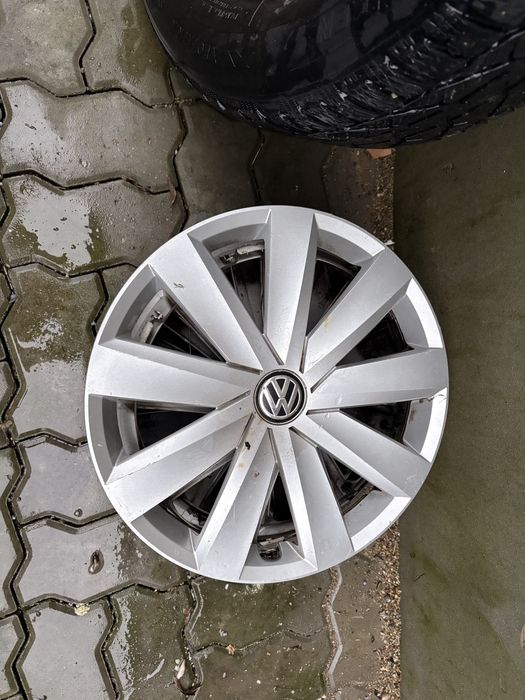 Roti/ jante otel de iarna cu capace originale vw