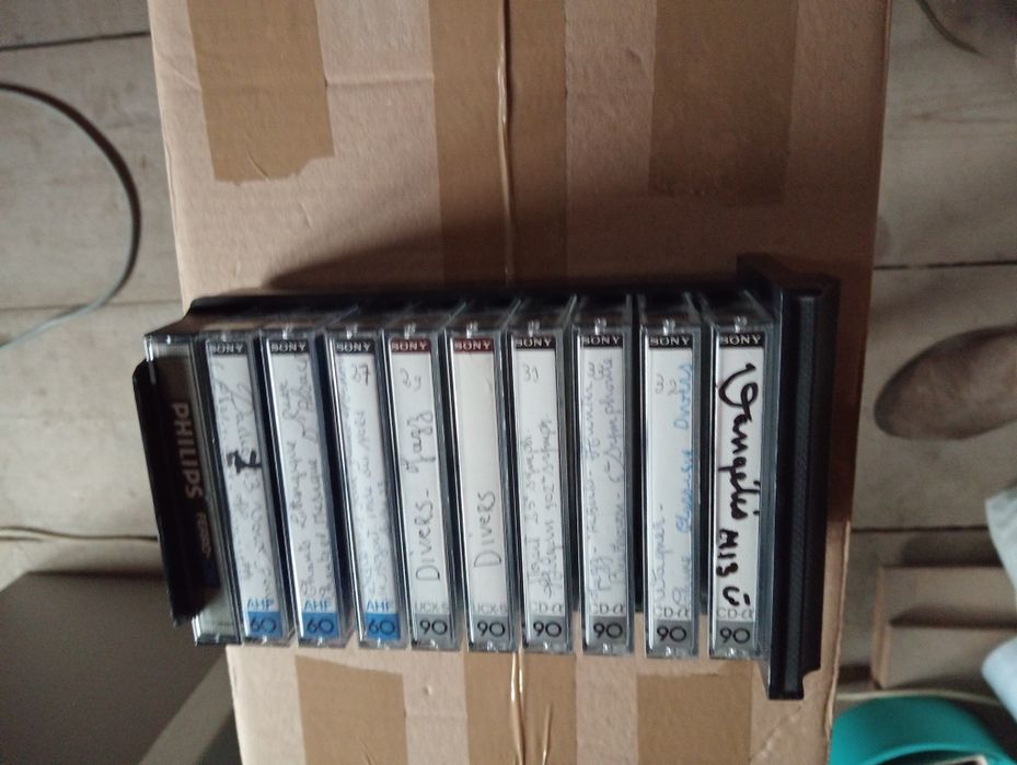 Lot casete audio