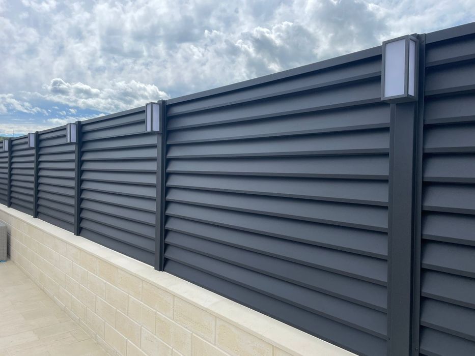 Garduri si porti model  jaluzele cu 2 fețe