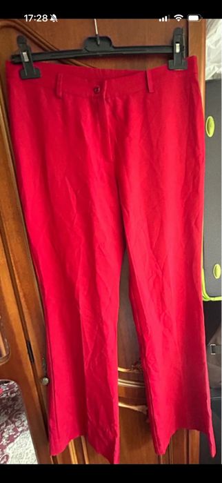 Pantaloni visinii eleganti, de ocazie