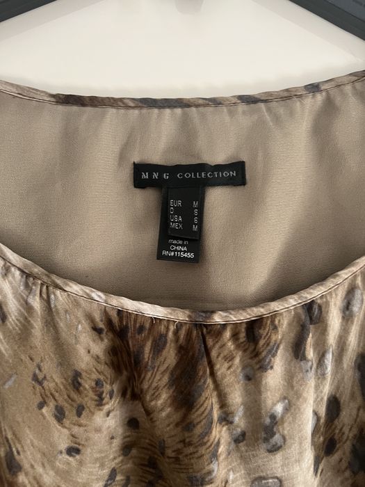 Rochie Mango leopard print - marime M impecabila