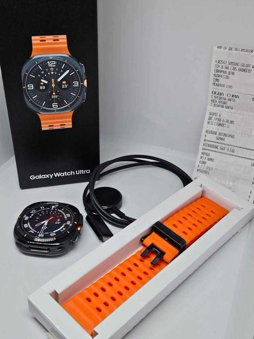 Samsung Galaxy Watch Ultra 2025 – Като Нов | Гаранция до 2026 | Пълен Комплект