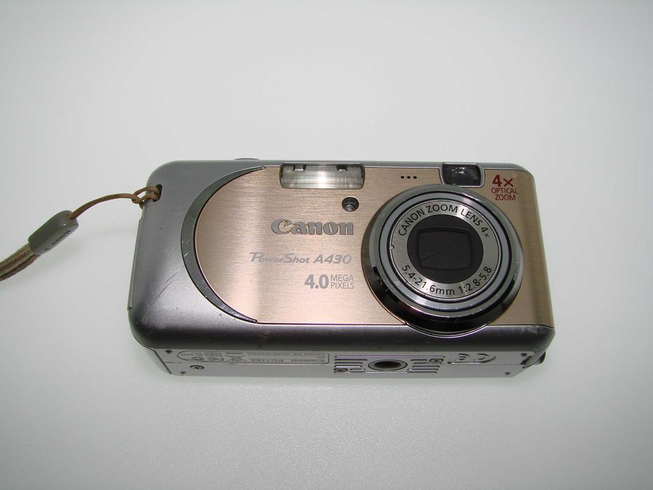 Canon PowerShot A430 - Златен, Винтидж, Работи Отлично
