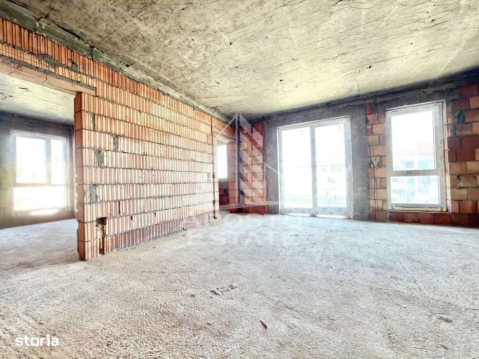 Apartamente cu 3 camere, etajul 1 la intrare in Giroc la asfalt — fotografia 2
