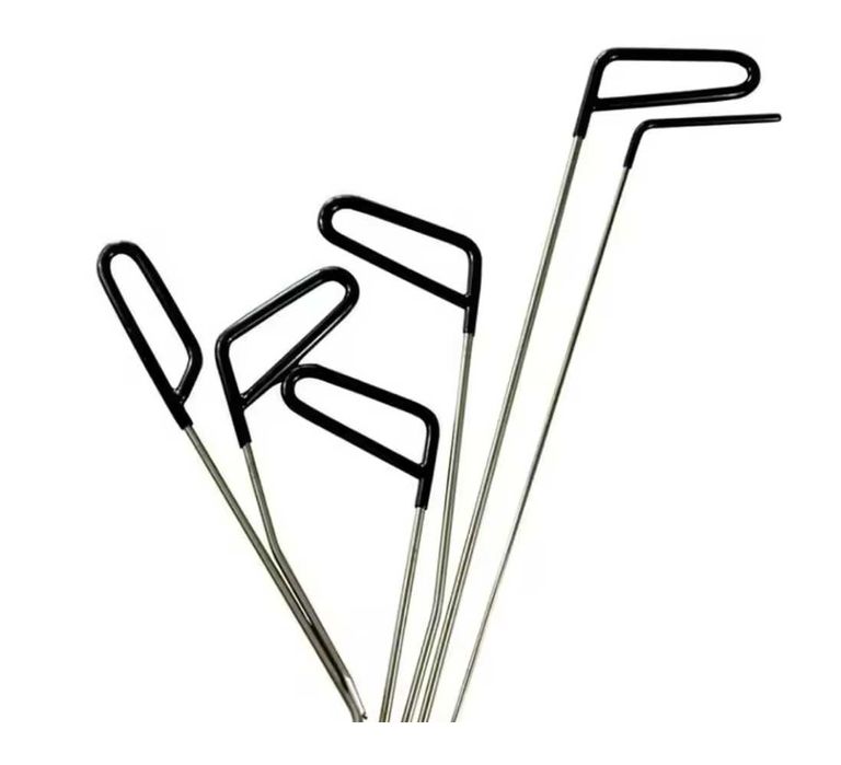 PDR Комплект Лостове  за ремонт на вдлъбнатини без кит и боя - 6 части