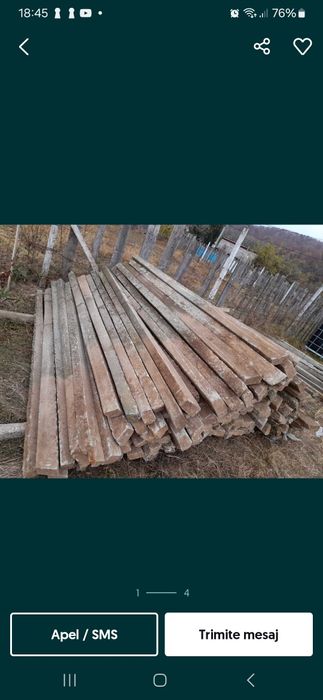 Vând spalieri din beton 1.70m  2 40m