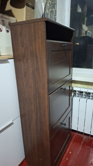 Обувница IKEA 61×30×130см