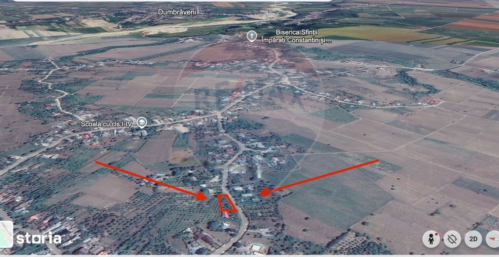 Teren Candesti 600 mp Strada Viilor