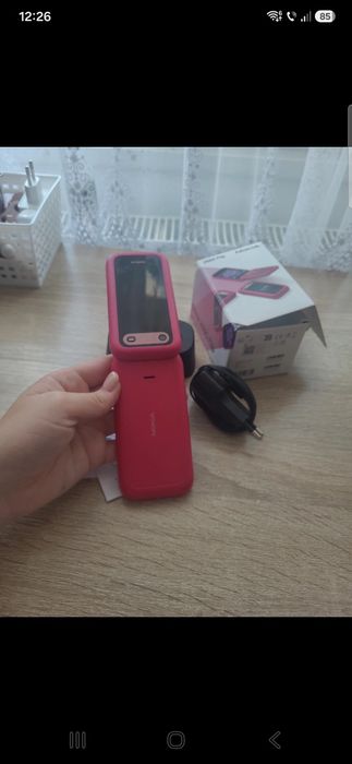 Telefon cu clapița,roz
