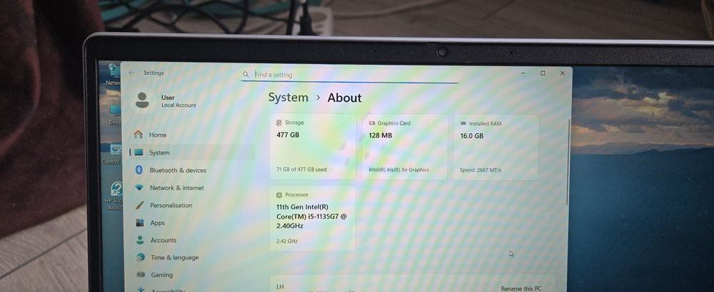 Vând laptop HP Probook 450 G8